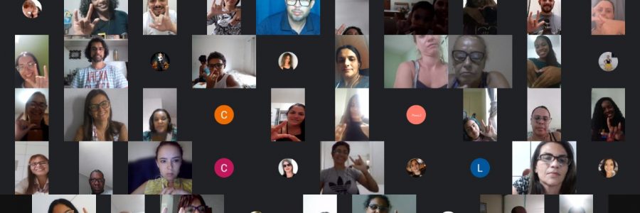 Aulão do Curso de LIBRAS da UAITEC com parceria com Associação dos Surdos de Muriaé