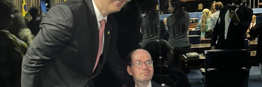 Visita ao Congresso Federal: Encontro com o Presidente do Senado, Senador Rodrigo Pacheco
