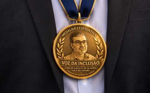 Câmara de Muriaé aprova criação da Medalha Legislativa Voz da Inclusão “Cacá da Cadeira”